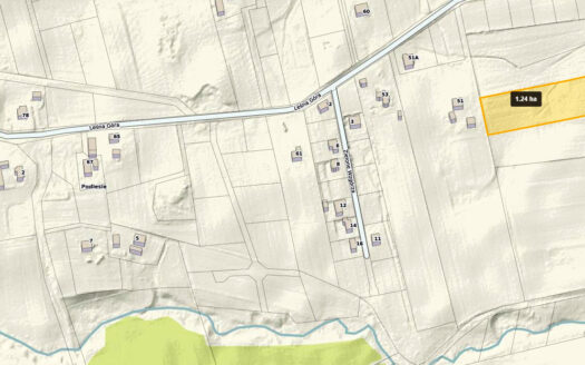 Działka pod zabudowę jednorodzinną